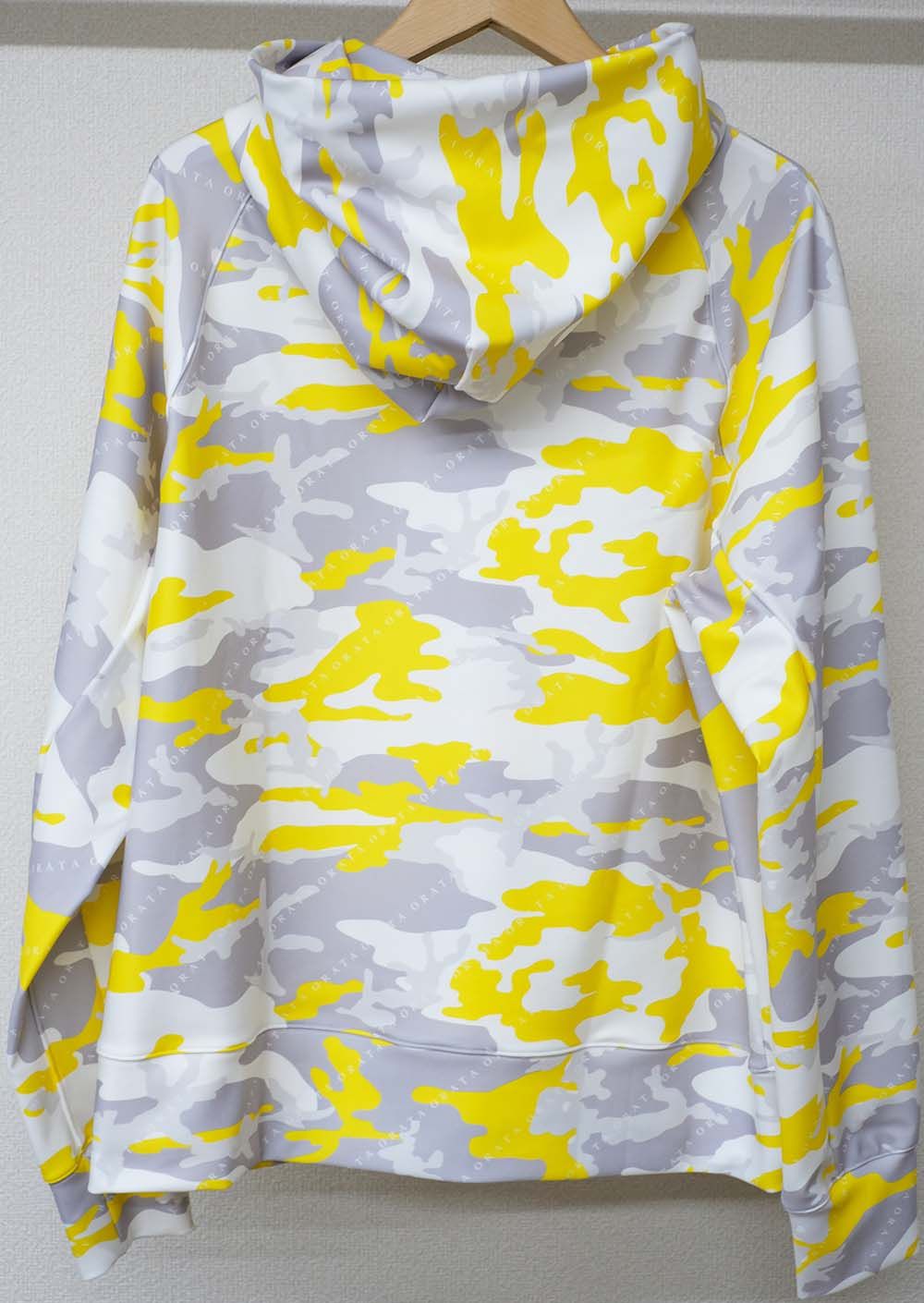 PULLOVER HOODIE / OR1-C-003 / プルオーバーパーカー / イエローカモフラ (1月上旬入荷予定)