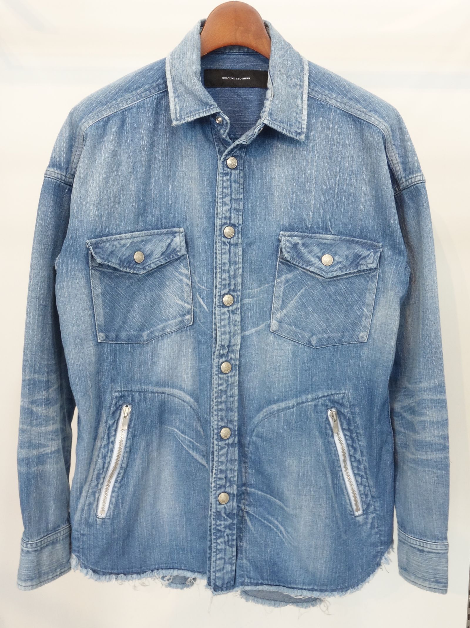 OVER DENIM SHIRTS / RC23-SH-001 / オーバーサイズデニムシャツ