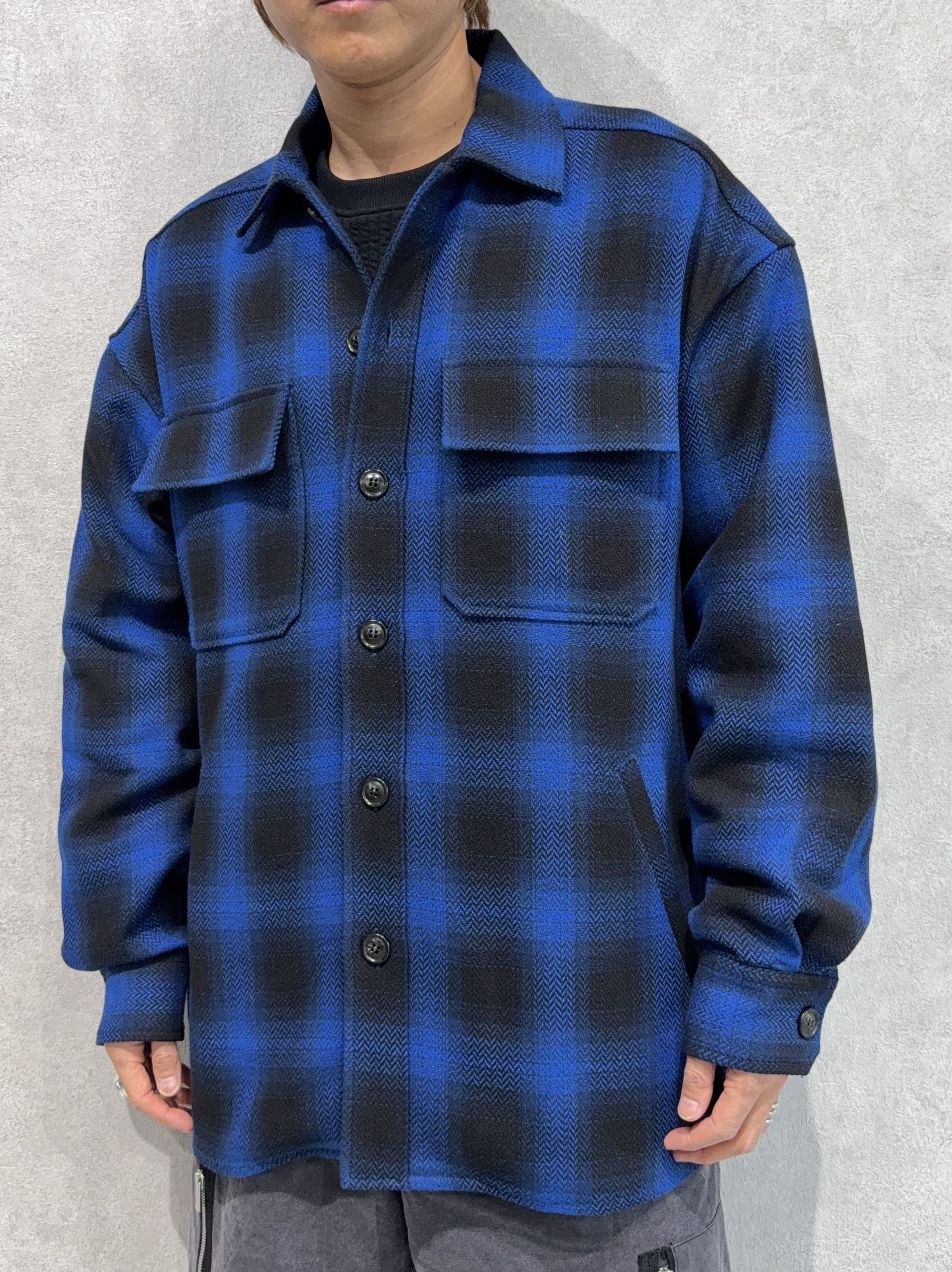 CPO SHIRTS JK / RC37-JK-004 / CPOチェックシャツジャケット / ブルーチェック