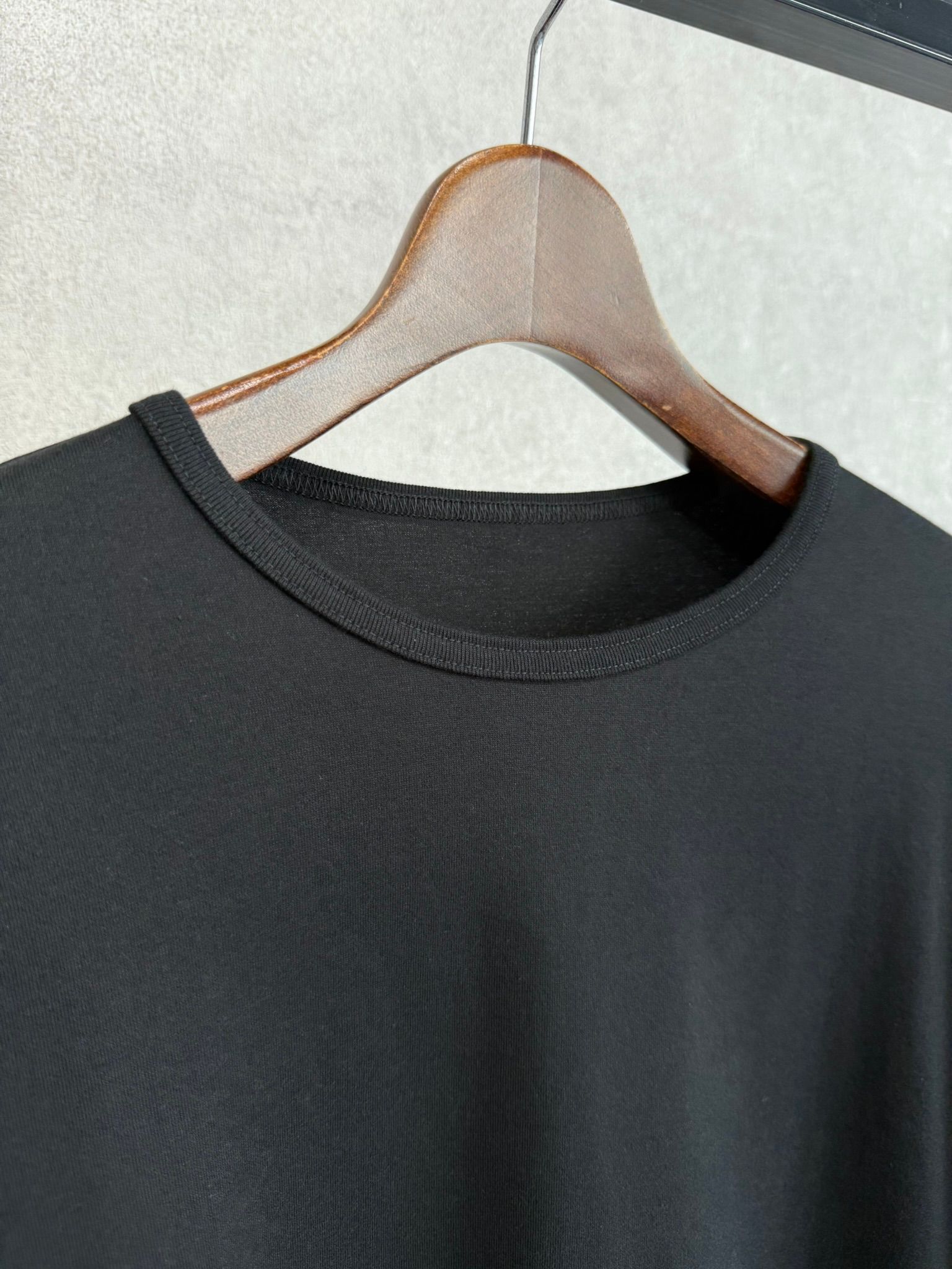 PIN ST RC OVER LONGSLEEVE TEE / RC41-T-003 / オーバーサイズ長袖バックロゴTシャツ / ブラック