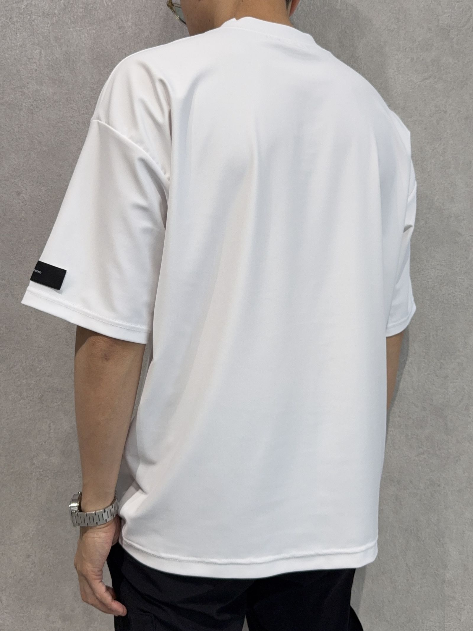 RC RUSH OVER T / RC40-T-009 / RCロゴラッシュガードビッグTシャツ / ホワイト×ブラック