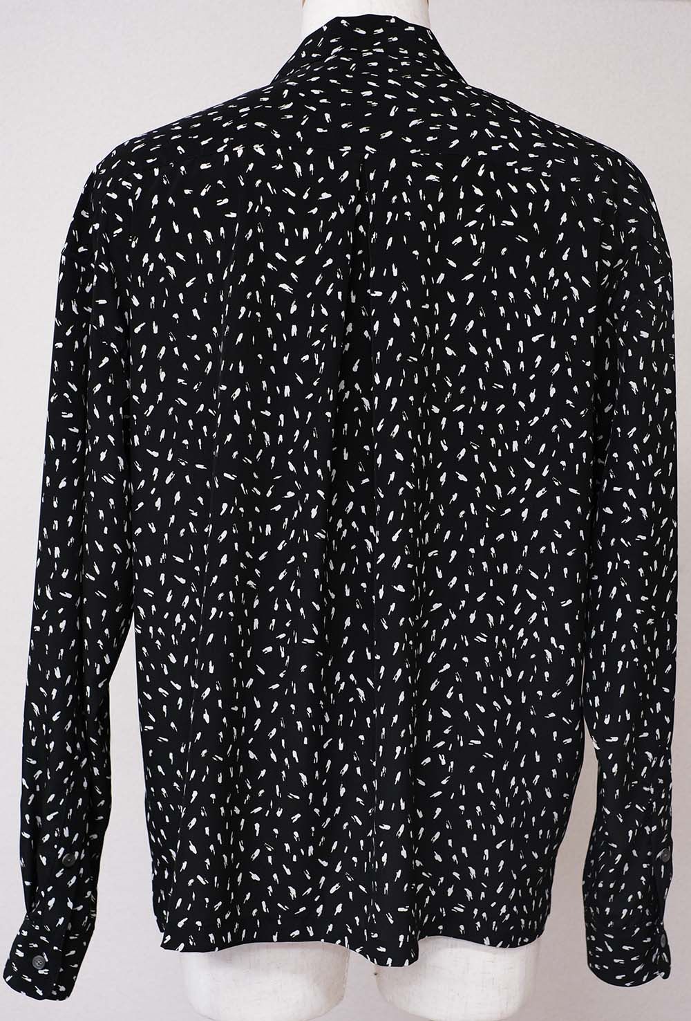 RR LEOPARD SHIRT / OR1-SH-001 / レオパードシャツ / ブラック (1月上旬入荷予定)
