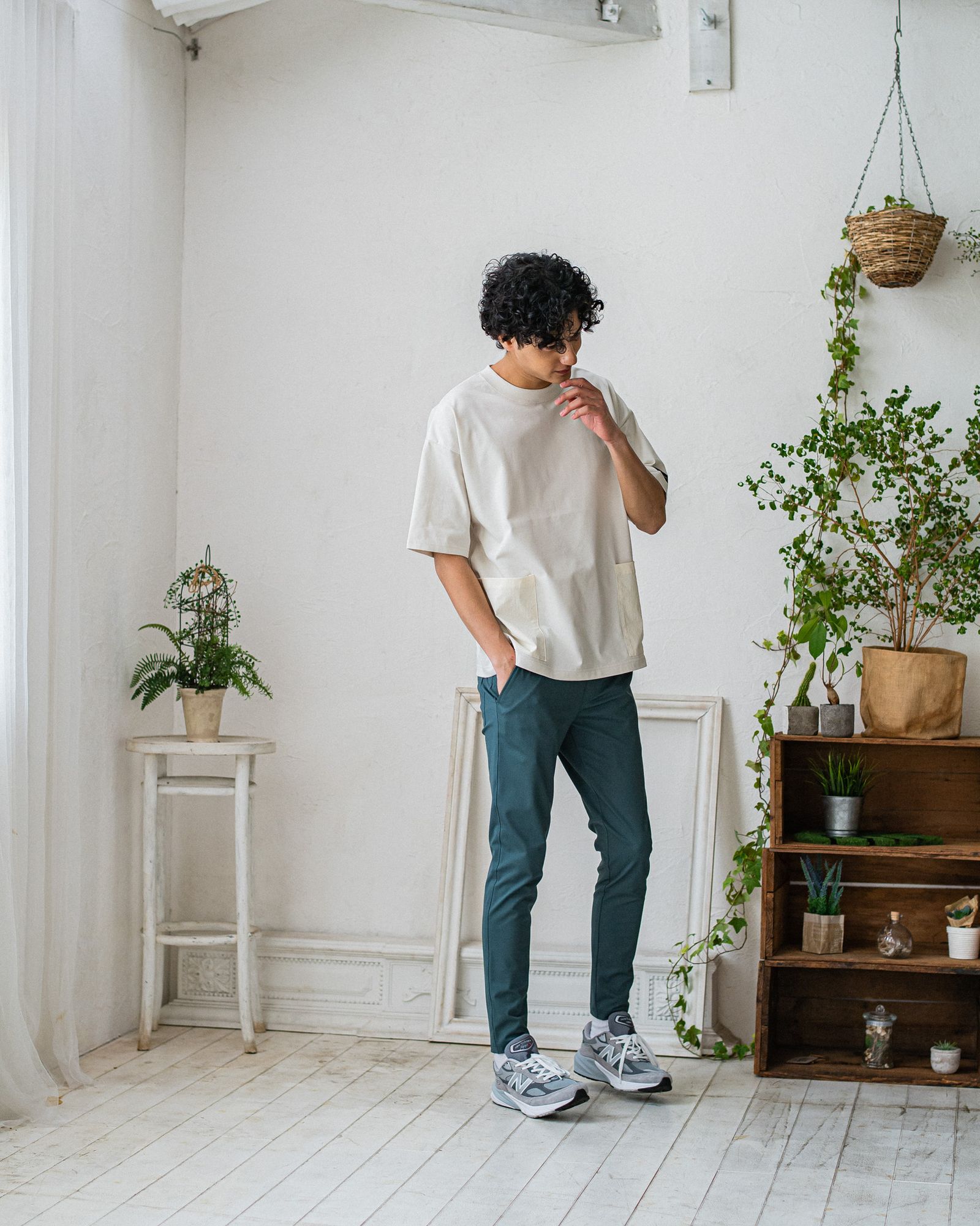 CHRIS EASY PANTS / RC32-ST-016 / イージーパンツ / カーキ