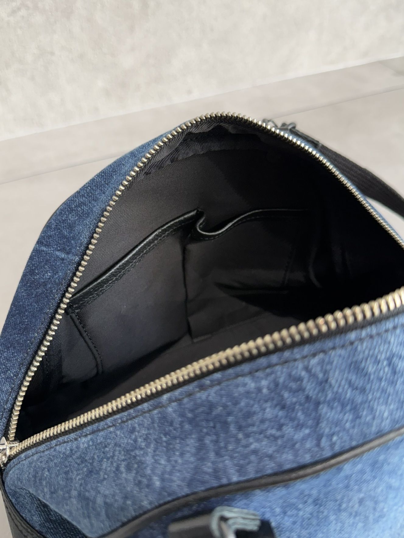 DENIM MINI BOSTON BAG / RC40-BAG-002RD / デニムミニボストンショルダーバッグ / デニム