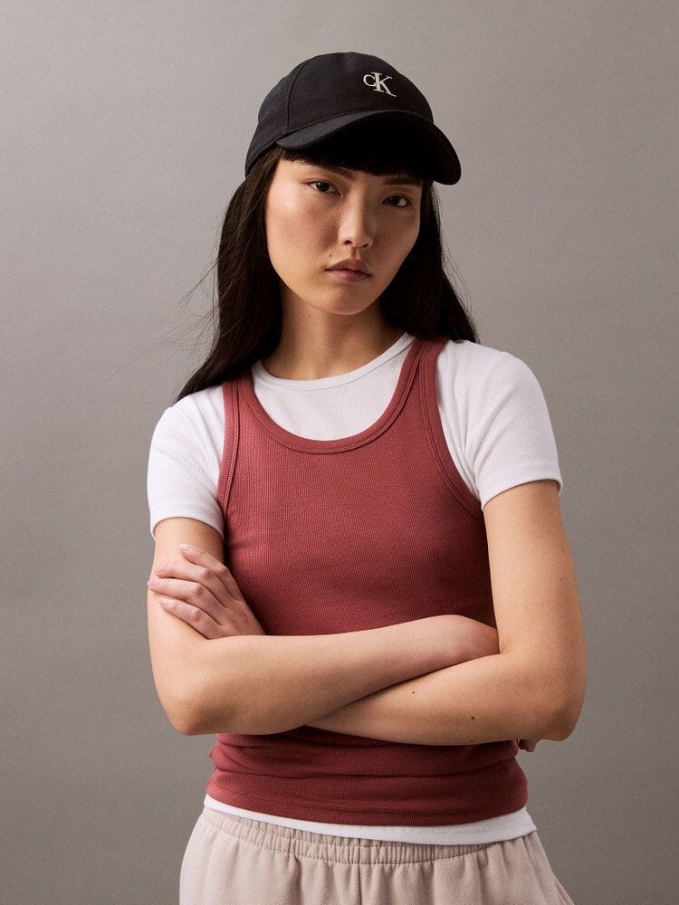 6パネルスモールモノグラムベースボールキャップ / 4G5002G / UB1(ブラック)