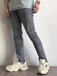 CHRIS EASY TUCK PANTS / RC32-ST-016T / イージータックパンツ / グレンチェックブラック
