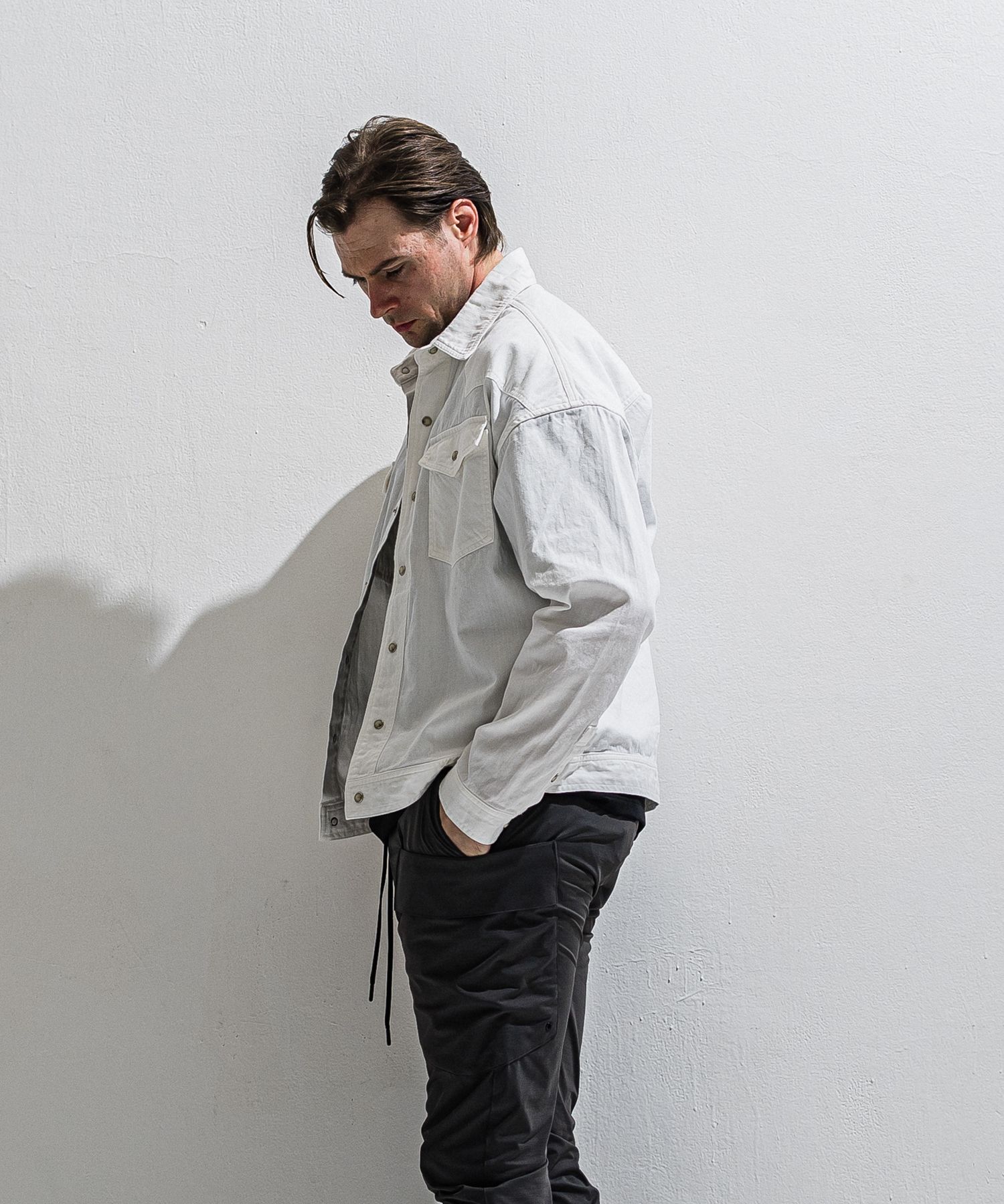 WESTAN JK / DP1-JK-004 / ウエスタンシャツジャケット / ホワイト (3月中旬入荷予定)