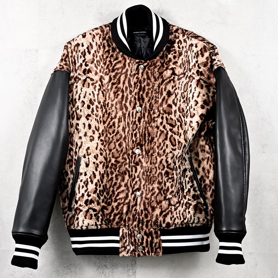 VARSITY JACKET / RC41-JK-008 / スタジャン / レオパード (10月下旬入荷予定)