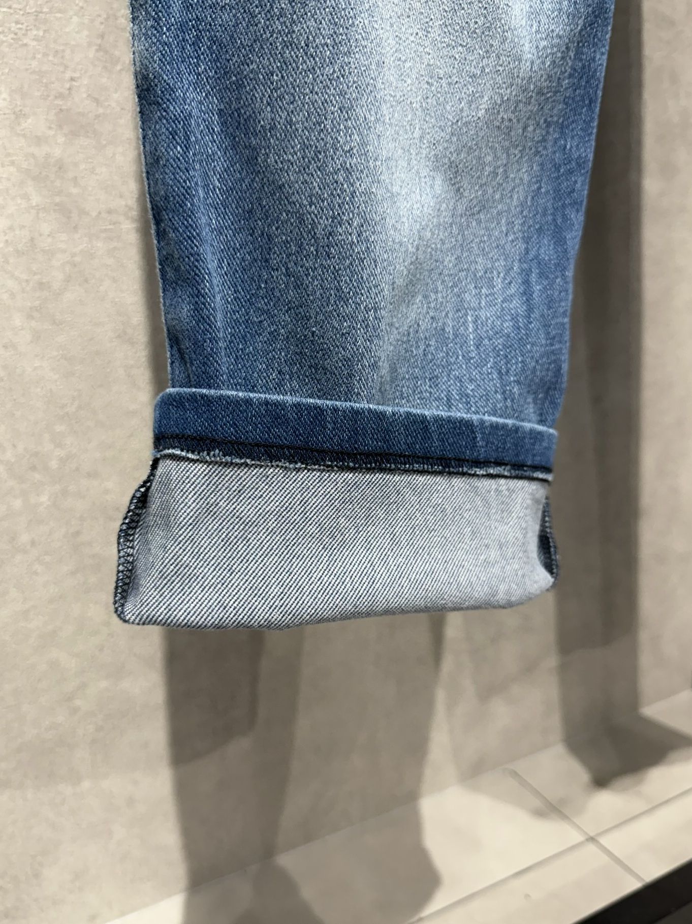 EDGE DENIM SEMI WIDE PT / RC40-ST-014WTD / デニムジャージセミワイドラインパンツ / ライトインディゴ
