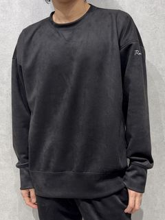 SUEDE DROP TRAINER / RC38-C-005 / スエードトレーナー / ブラック
