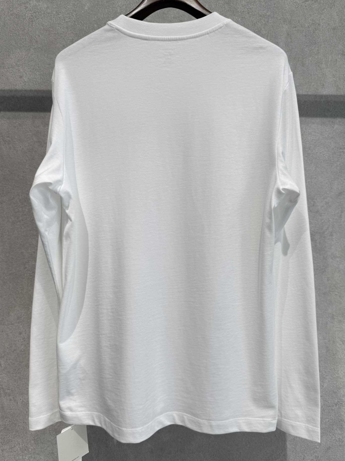 ロングスリーブ イージー20sスクリプトグラフィックTシャツ / 4RH854G / YAF(ホワイト)