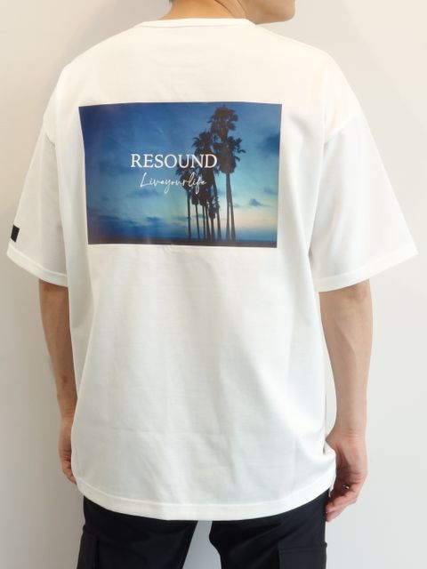 PALM BEACH PHOTO LOOSE TEE / RC24-T-004 / ビッグTシャツ ※