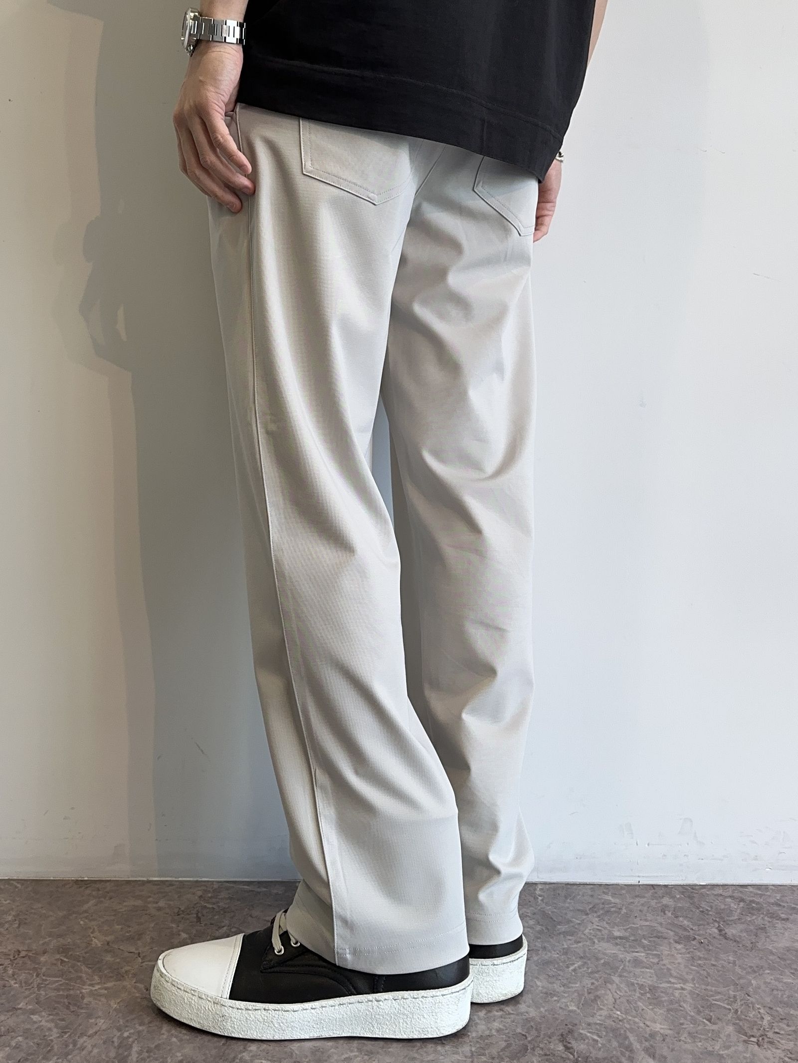 RESOUND CLOTHING - CHRIS EASY WIDE TUCK PANTS / RC32-ST RESOUND CLOTHING - CHRIS EASY WIDE TUCK PANTS / RC32-ST