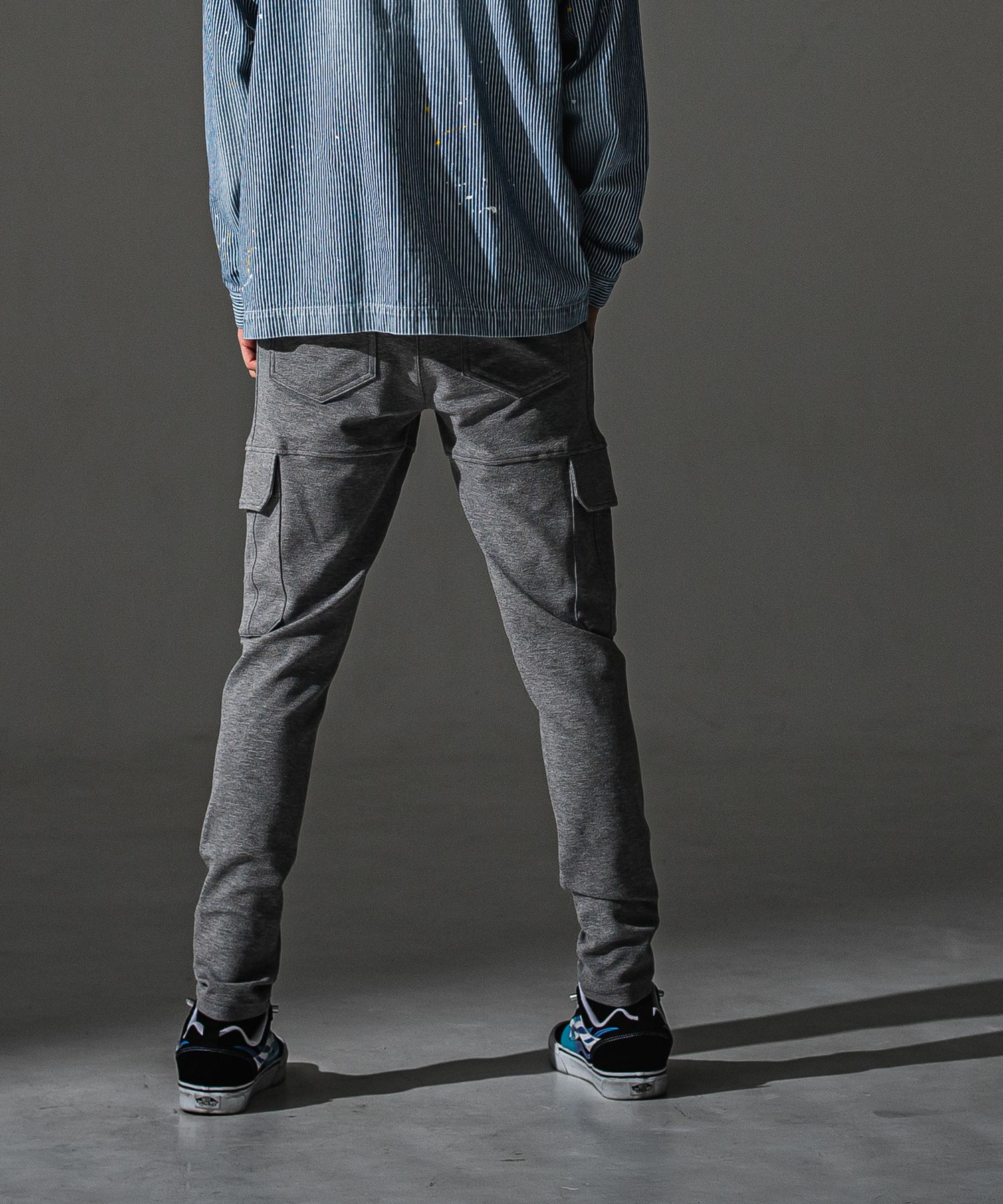 DARRELL BLISTER CARGO PT / RC41-ST-010 / カーゴラインパンツ / ブリスターグレー (7月下旬入荷予定)