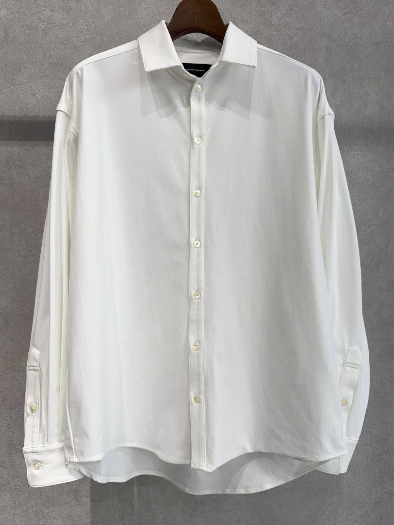 NYLON JACK SHIRTS / RC39-SH-001 / オーバーサイズナイロンシャツ / ホワイト