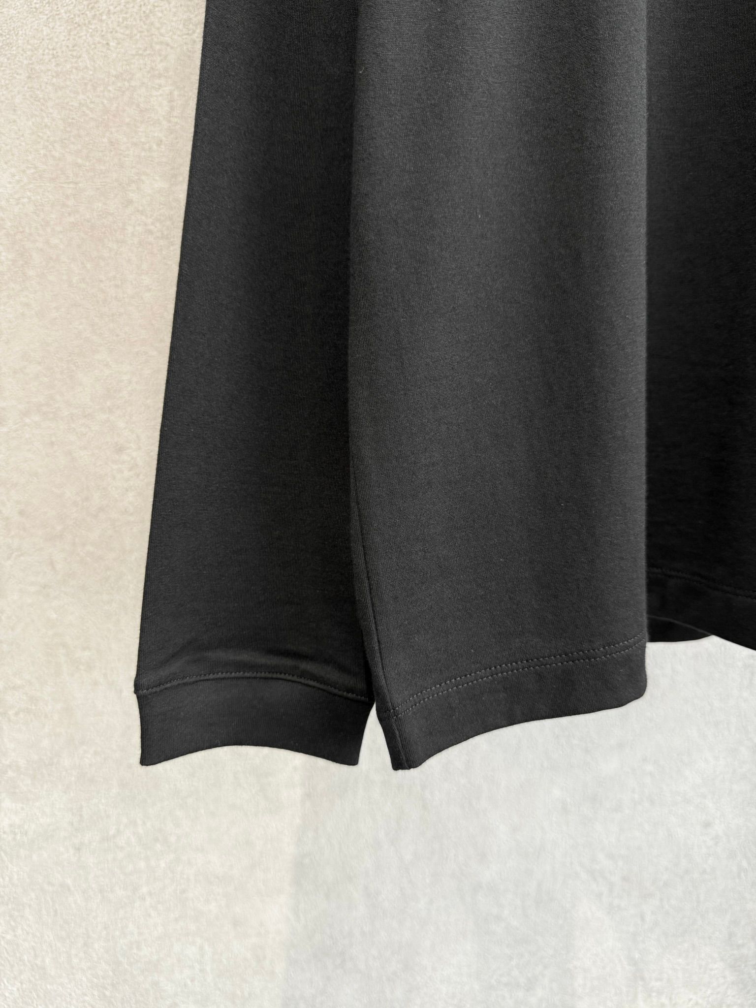 PIN ST RC OVER LONGSLEEVE TEE / RC41-T-003 / オーバーサイズ長袖バックロゴTシャツ / ブラック