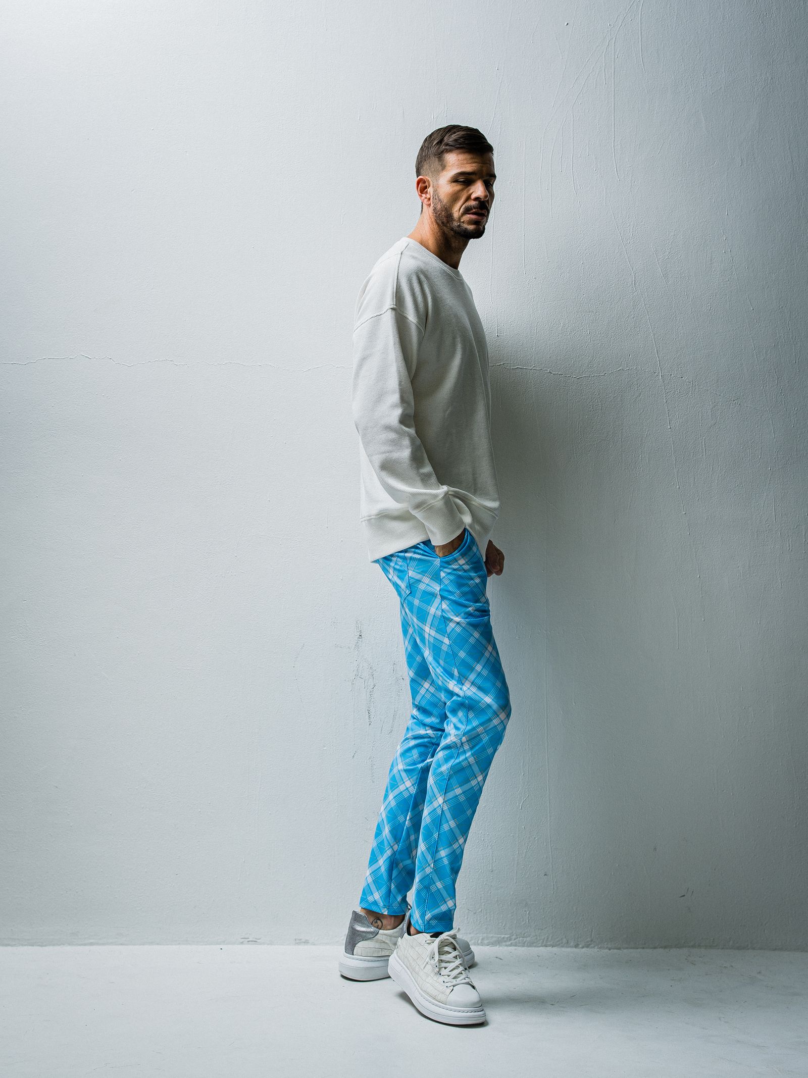 WAFFLE THERMAL LOOSE TRAINER / RC27-C-002 / サーマルトレーナー / ホワイト