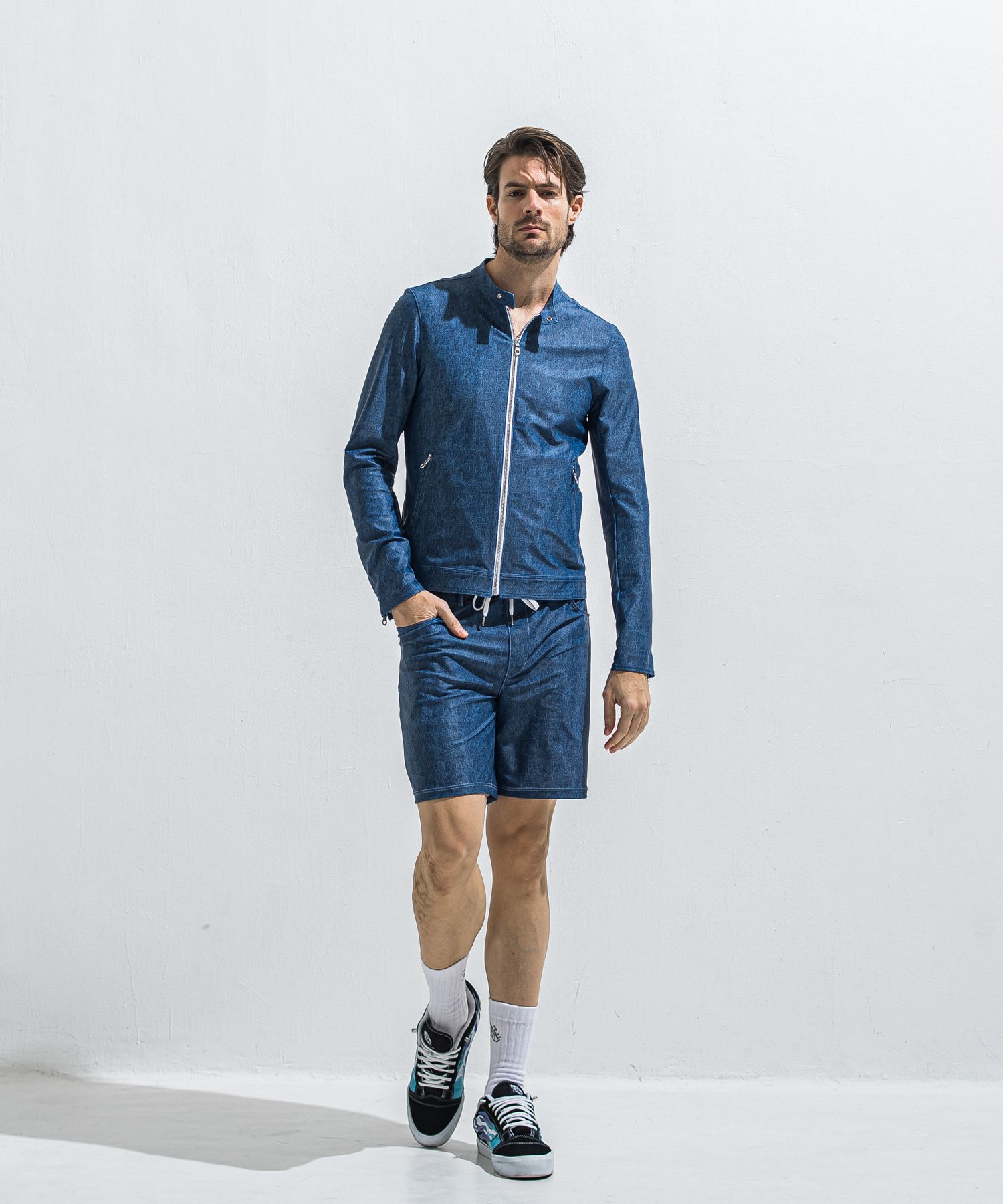 RUSH SB RIDERS / RC40-JK-001 / ラッシュガードシングルライダース / ダークインディゴ (5月下旬入荷予定)