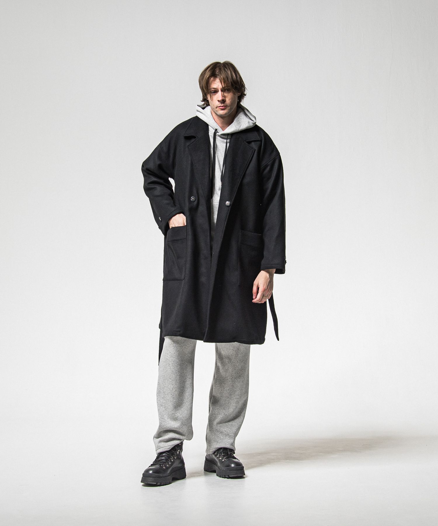 【FRIDAYコラボ】 FRIDAY OLD COVER VELOURS FLEECE TRAINER / RCF1-C-001 / 裏起毛FRIDAYオールドカバートレーナー / グレー (11月上旬入荷予定)