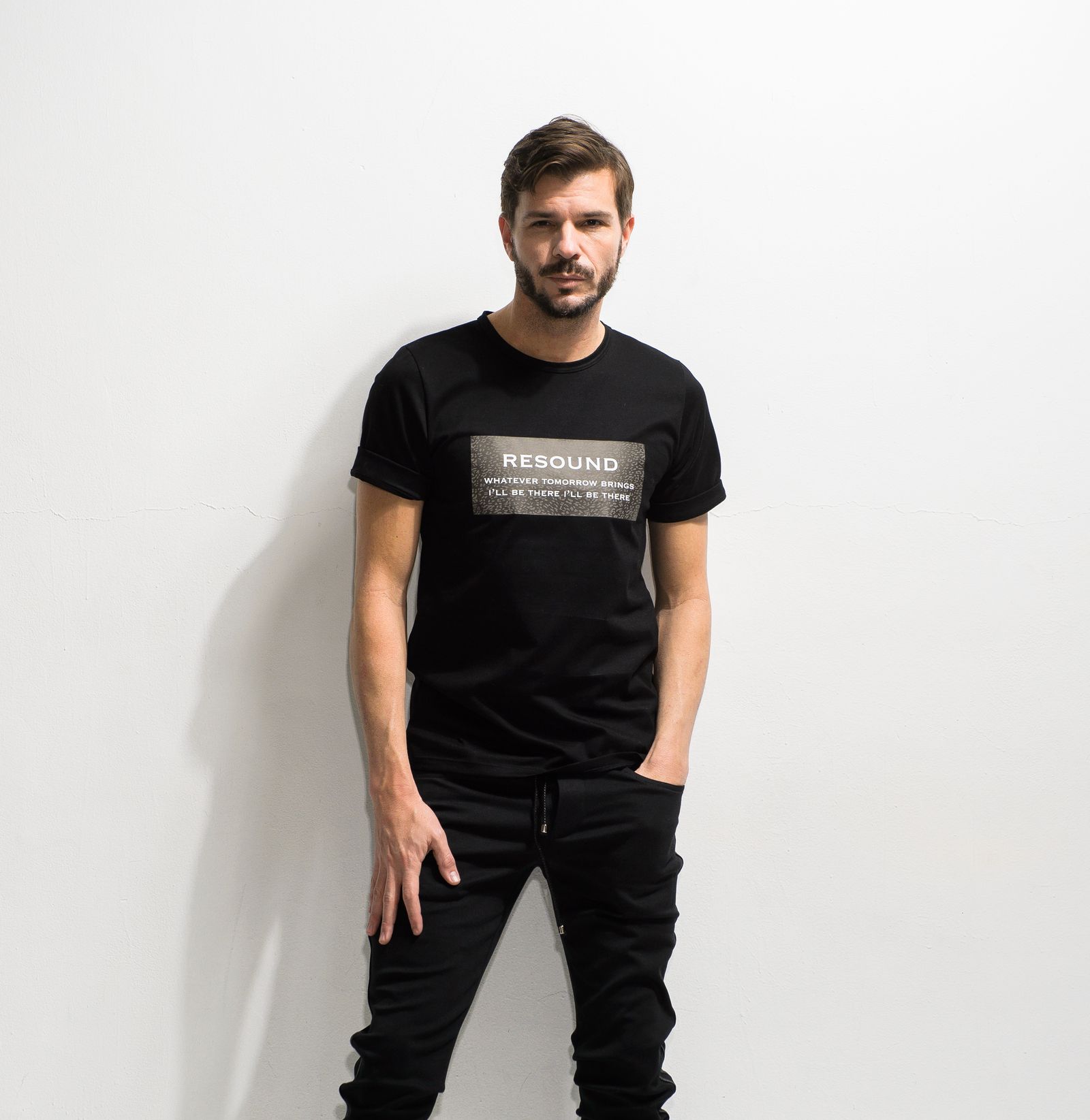 LEO BOX ROGO ROLL UP JERSEY TEE / RC20-T-004 / ボックスロゴTシャツ
