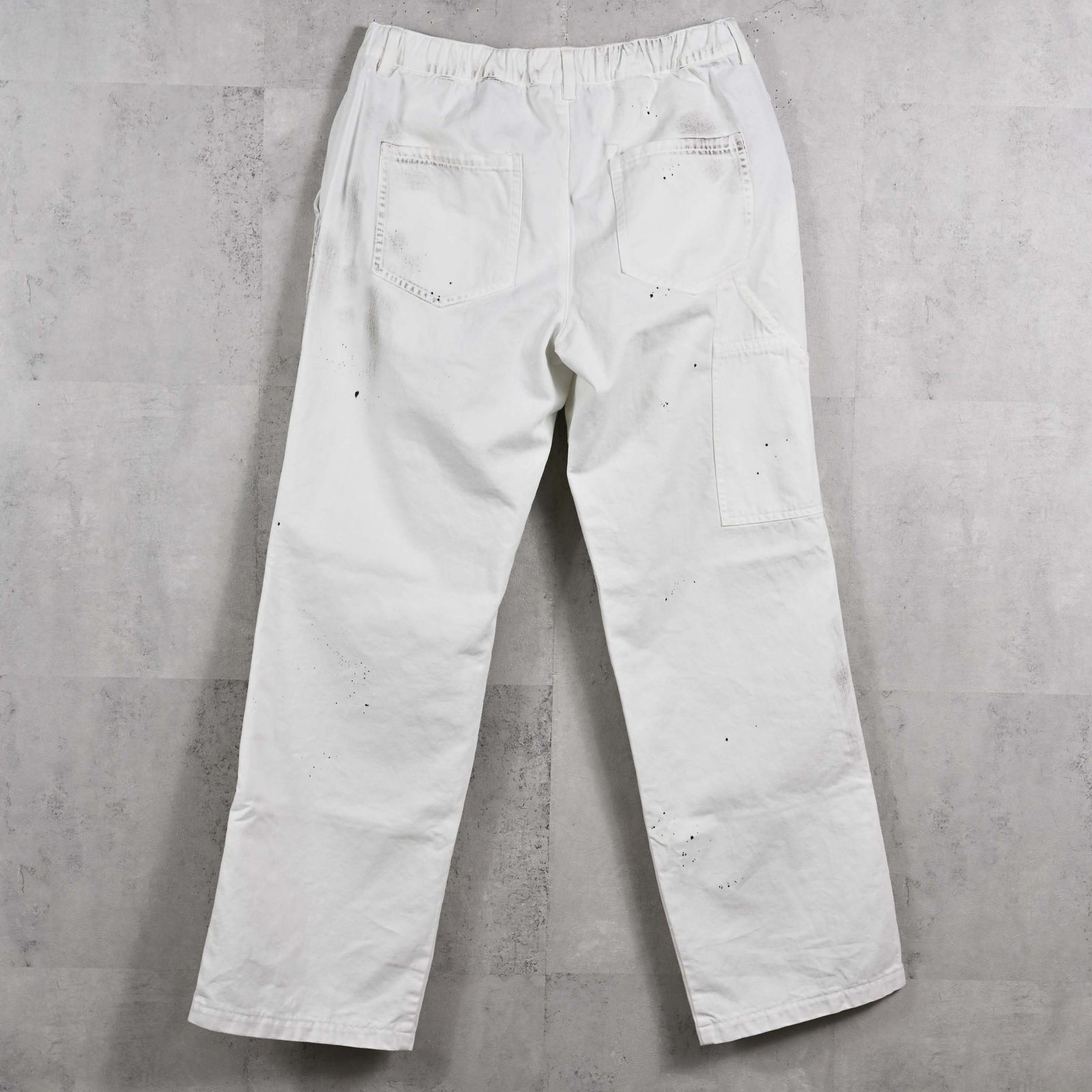 DOUBLE KNEE PT / RC39-ST-041 / ダブルニーワイドデニムパンツ / ホワイトユーズド (2月中旬入荷予定)