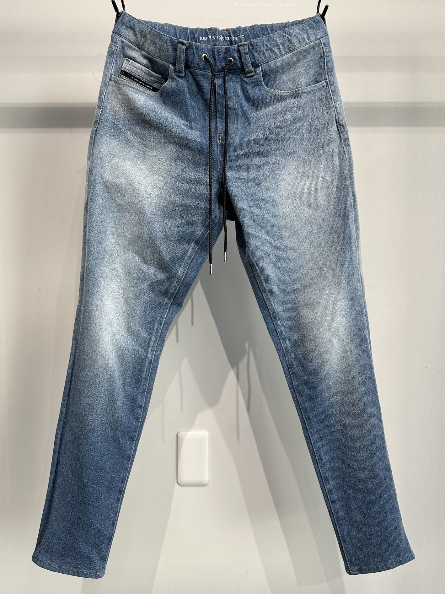 MICK DENIM JERSEY / RC33-ST-020 / デニムジャージテーパードパンツ / インディゴユーズド