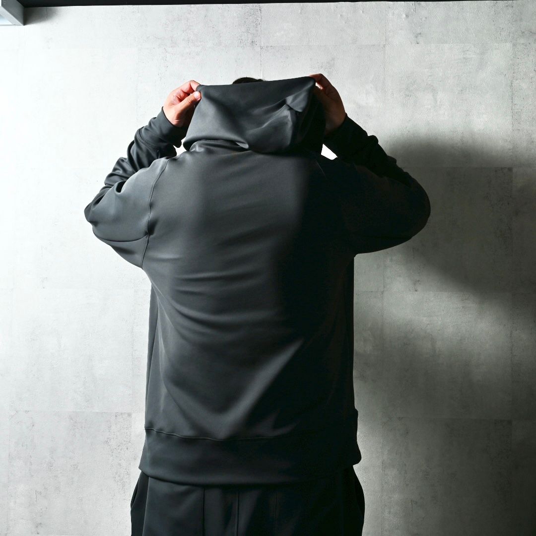 WILL PULLOVER HOODIE / DP1-C-001 / ウィルプリントプルオーバーパーカー / ブラック (2月上旬入荷予定)