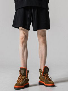 BLISTER KNIT HALF PT / RC39-HP-003 / ブリスターニットショーツ / ブラック (3月上旬入荷予定)