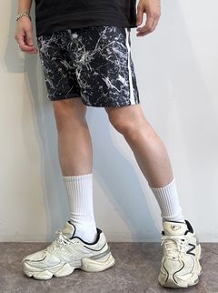 RUSH SHORTS / RC32-HP-002 / ラッシュガードショーツ / ペイントブラック