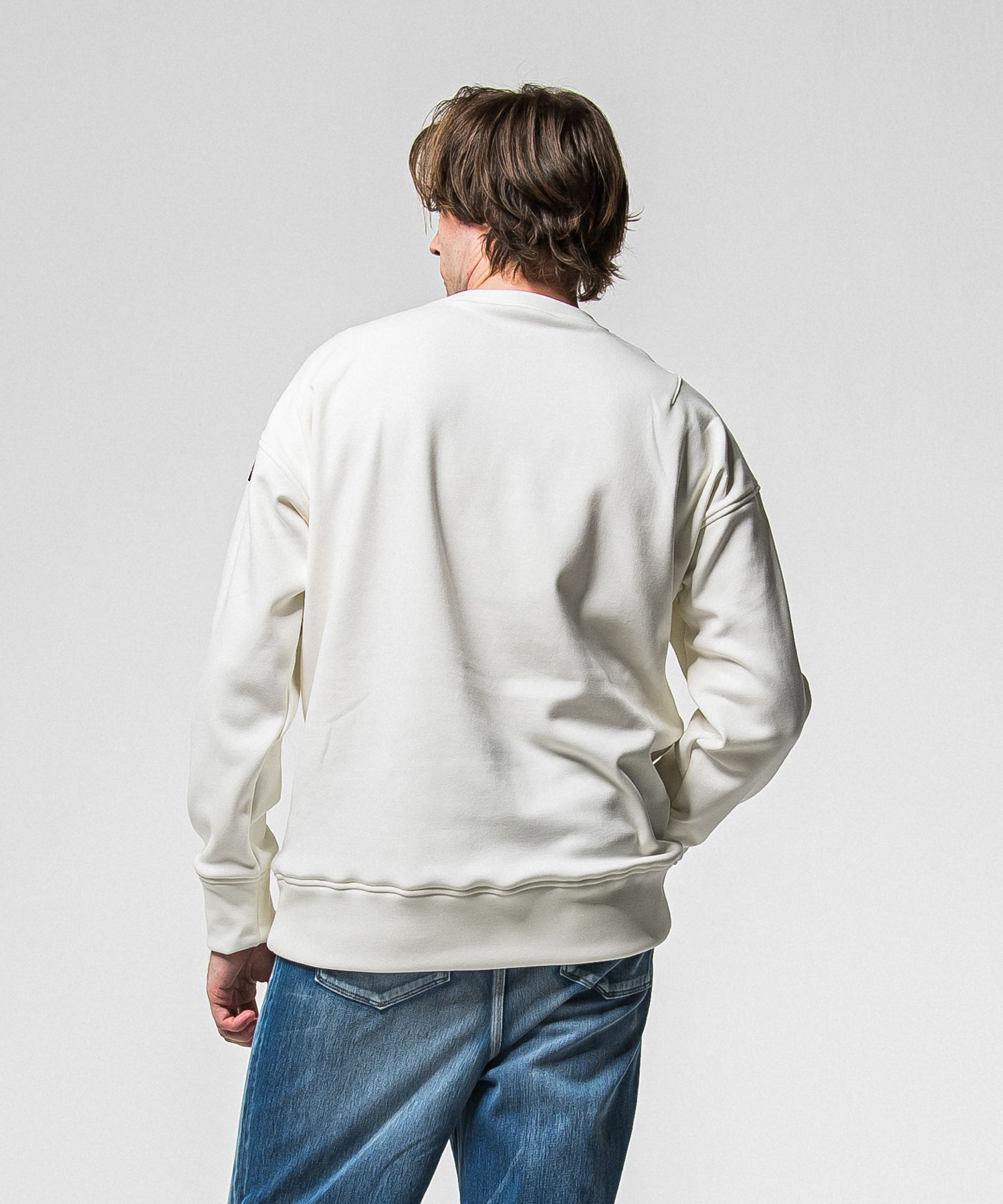 【FRIDAYコラボ】 FRIDAY OLD COVER VELOURS FLEECE TRAINER / RCF1-C-002 / 裏起毛FRIDAYオールドカバートレーナー / ホワイト (11月上旬入荷予定)