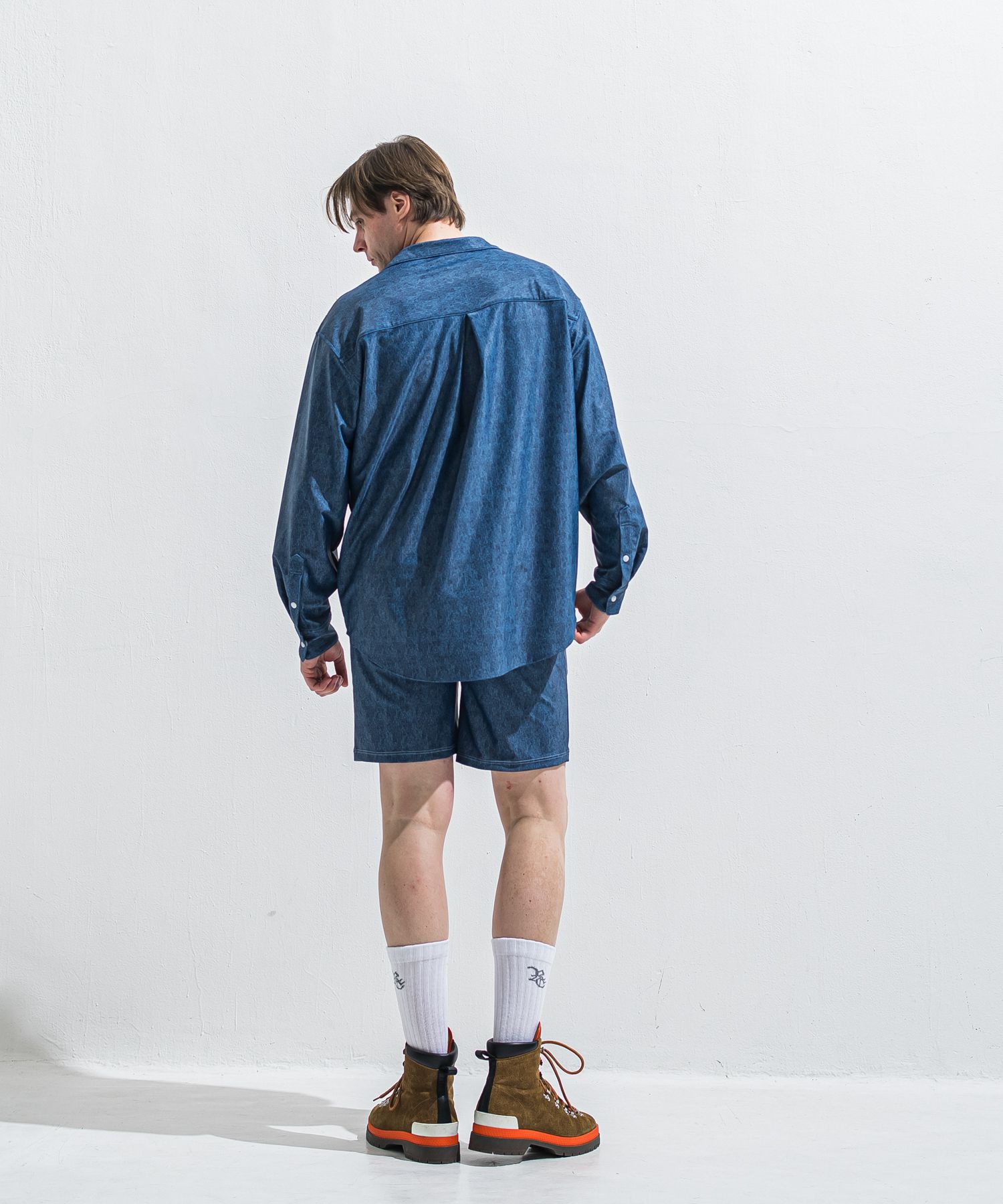 RUSH JACK SHIRTS / RC40-SH-001 / オーバーサイズラッシュガードシャツ / ダークインディゴ (5月中旬入荷予定)