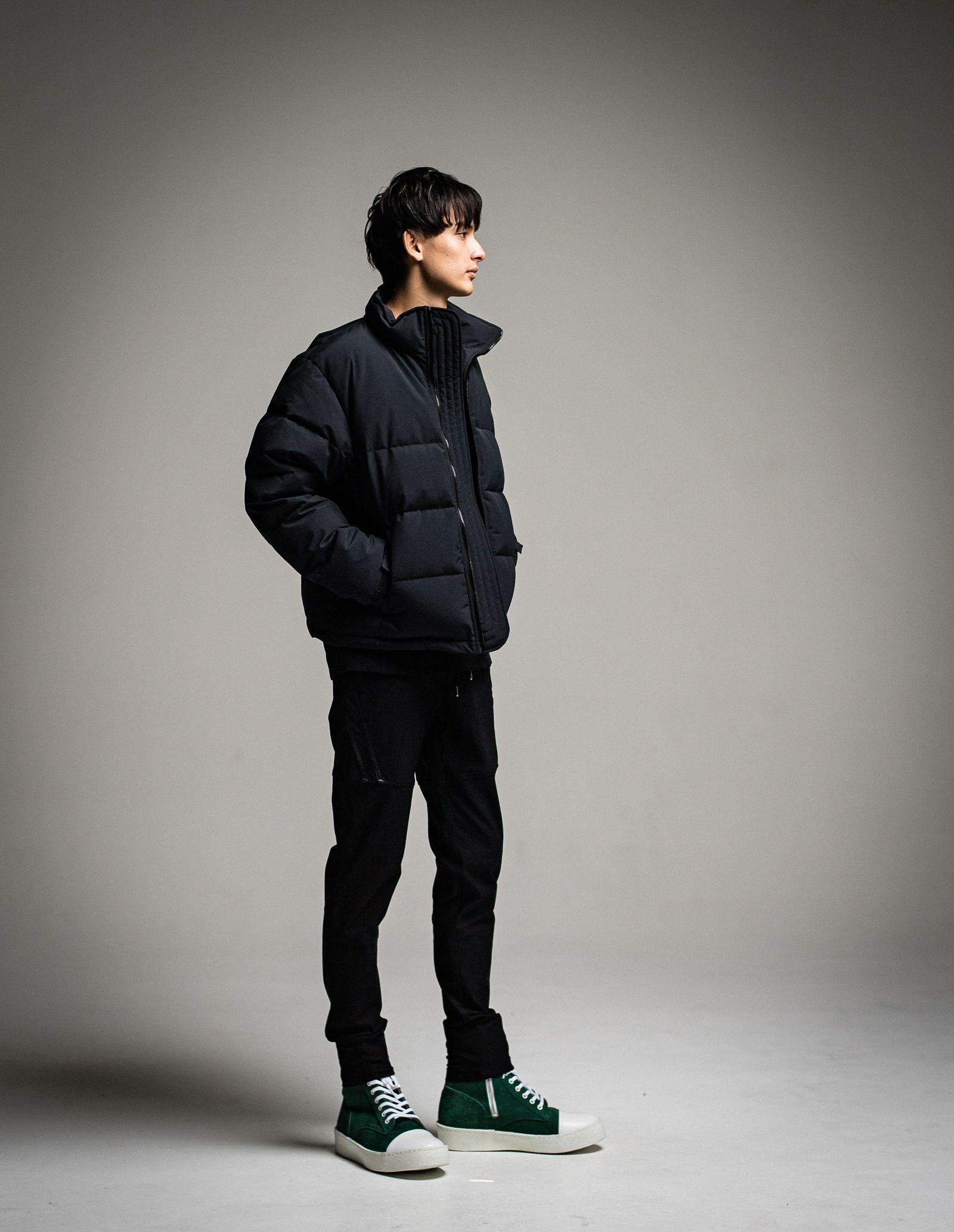 TYLER HEAT LINE PANTS / RC26-ST-026H / 裏起毛イージーラインパンツ / ブラック