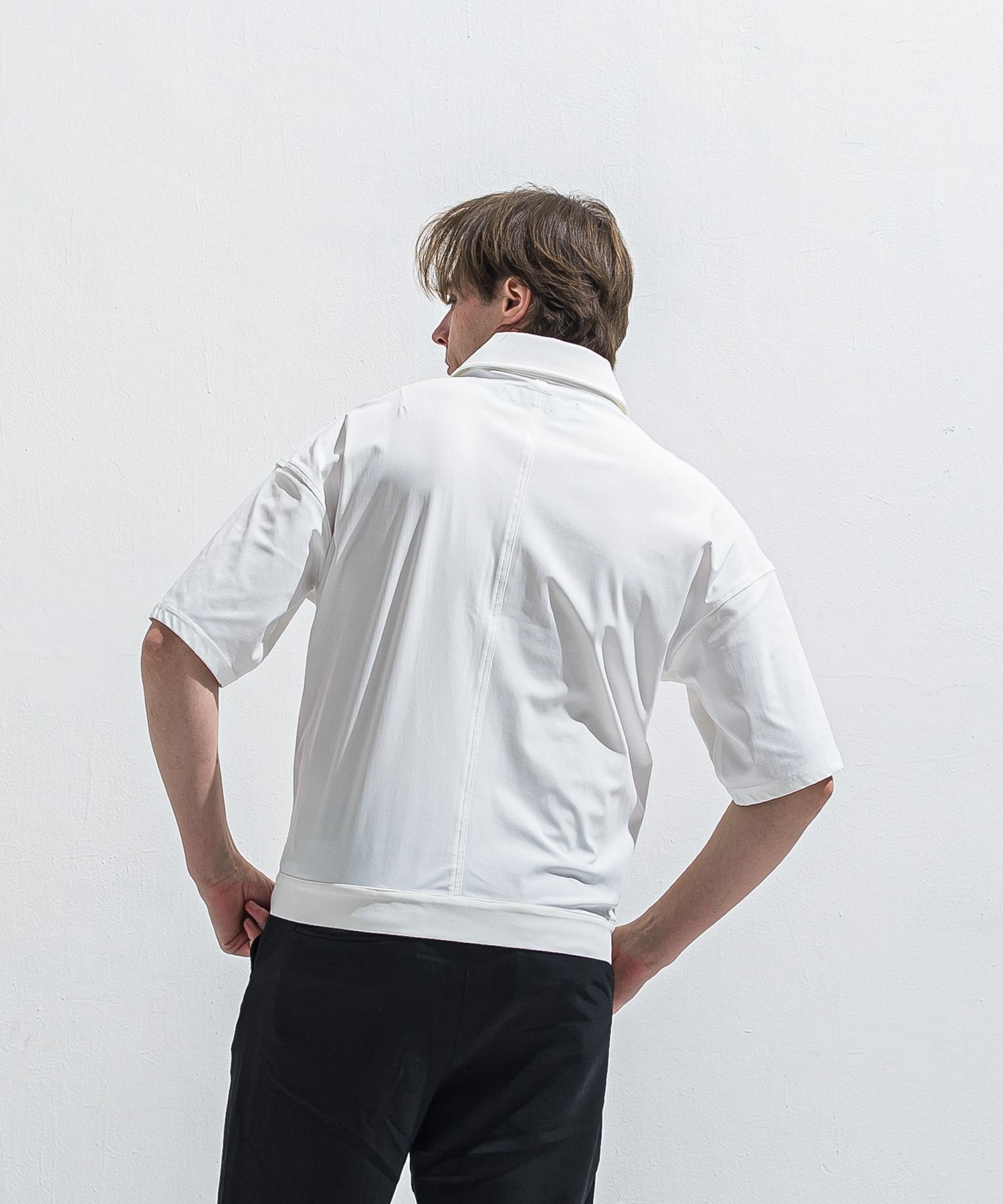 CPO HAFE SHIRTS JK / RC40-SH-003 / 半袖ナイロンCPOジャケット / ホワイト (5月上旬入荷予定)