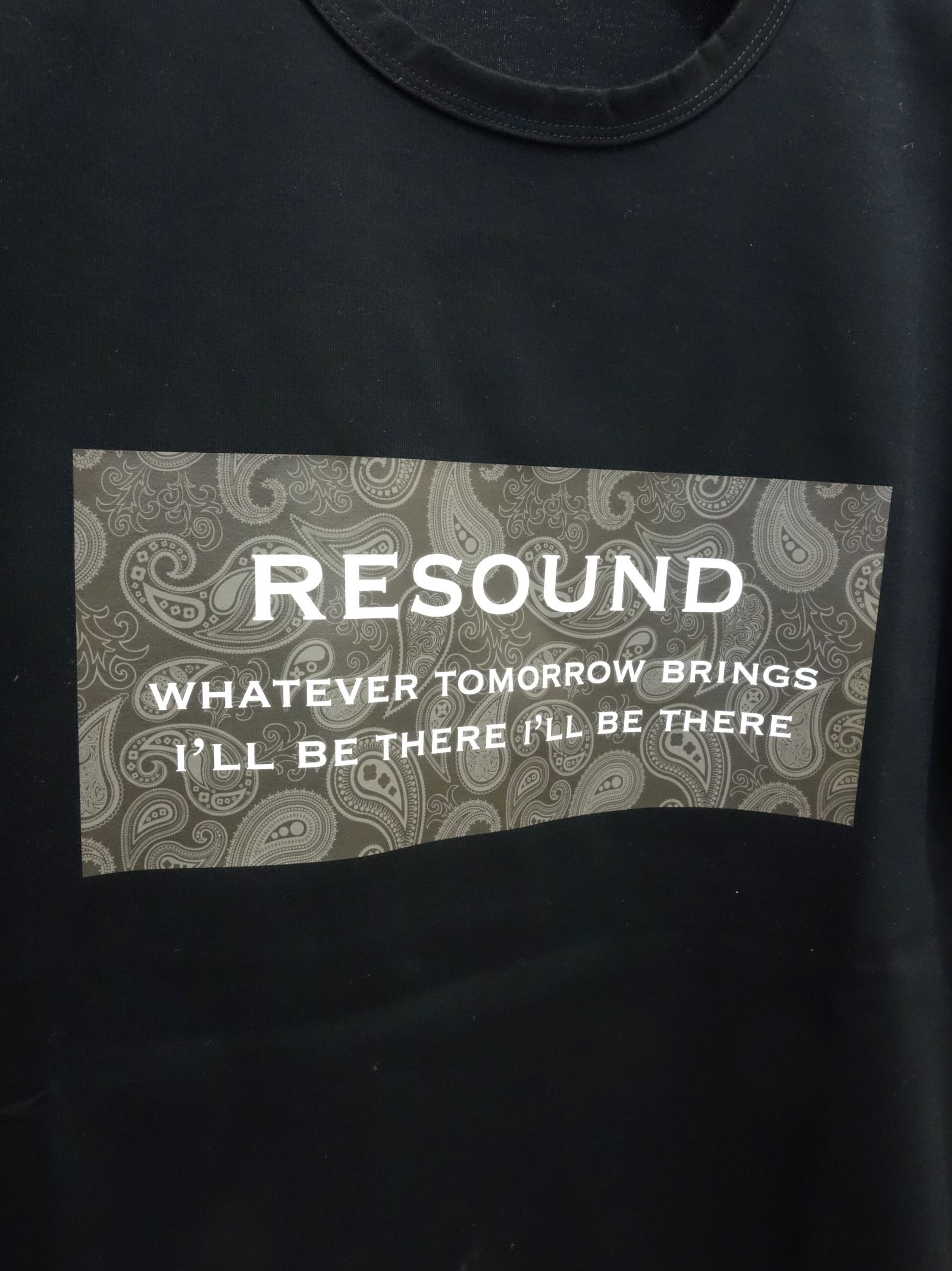 BANDANA BOX ROGO ROLL UP JERSEY TEE / RC19-T-007 / プリントTシャツ