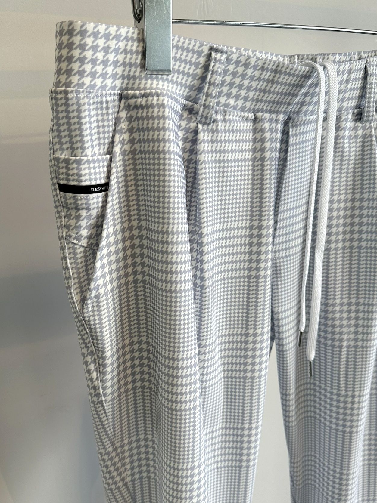 CHRIS EASY TUCK PANTS / RC32-ST-016T / イージータックパンツ / グレンチェックグレー