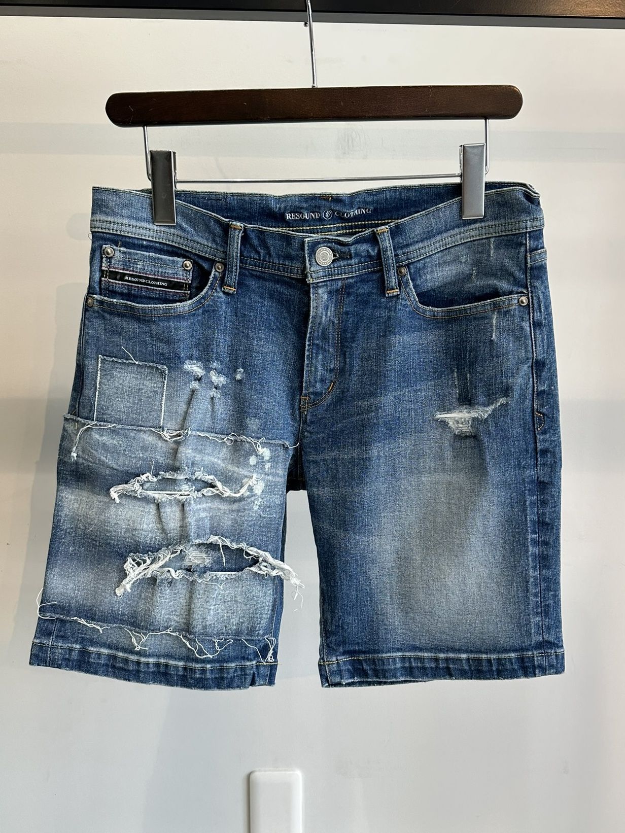 DENIM SHORTS / RC8-HP-013 / ストレッチデニムショーツ / インディゴC