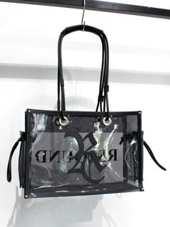 vermilion×RESOUND PVC TOTE BAG / RC33-BAG-002RV / PVCトートバッグ / ブラック