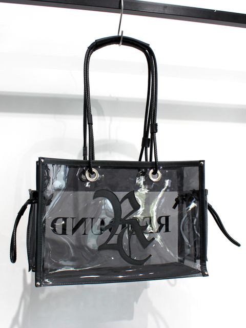 vermilion×RESOUND PVC TOTE BAG / RC33-BAG-002RV / PVCトートバッグ / ブラック