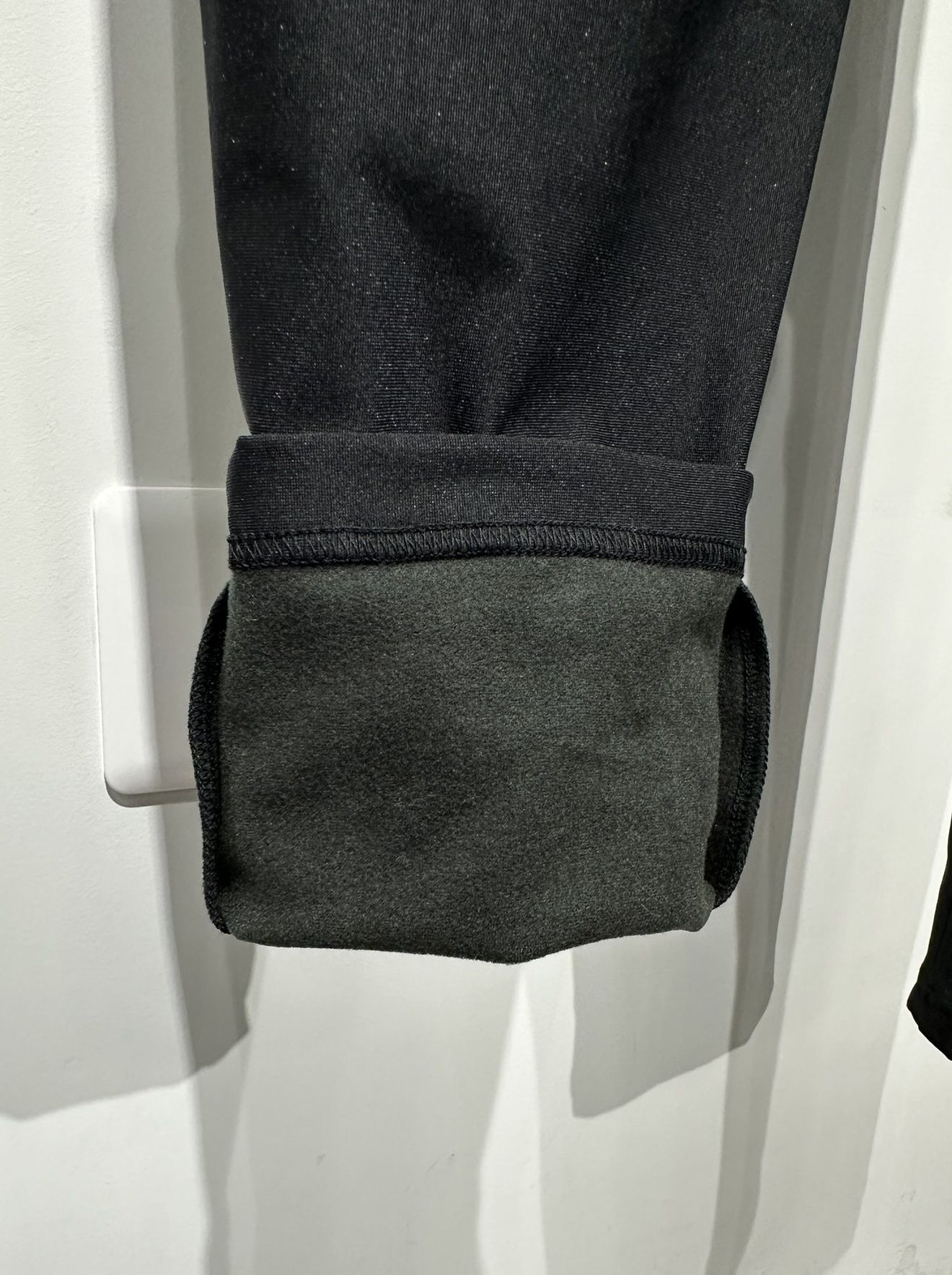 TYLER PANTS / RC34-ST-026H / 裏起毛レザーラインイージーパンツ / ブラック