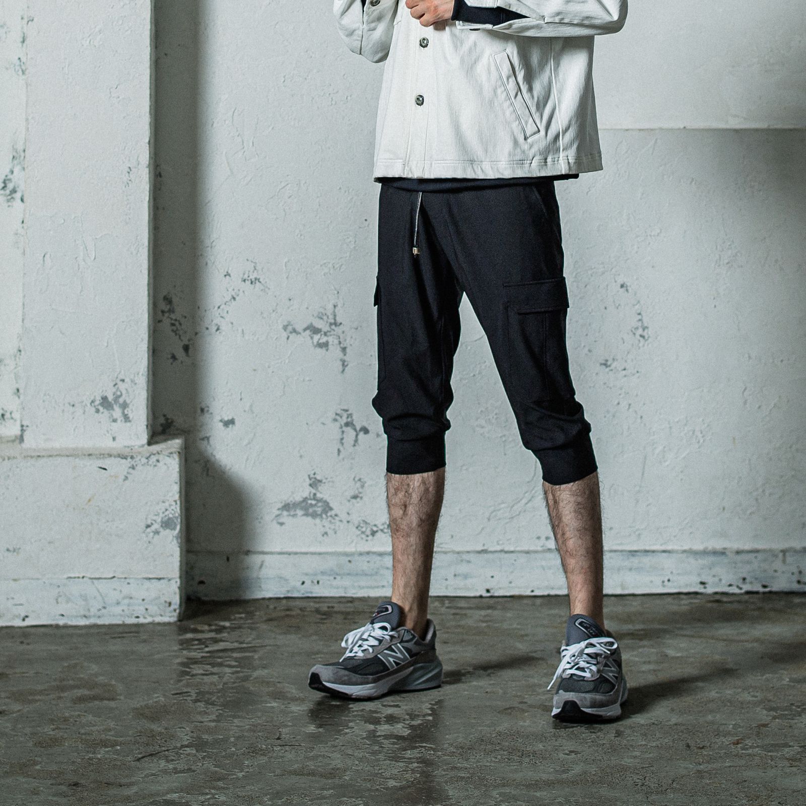 CARGO CROPPED PT / RC35-HP-001 / カーゴクロップドパンツ / ブラック