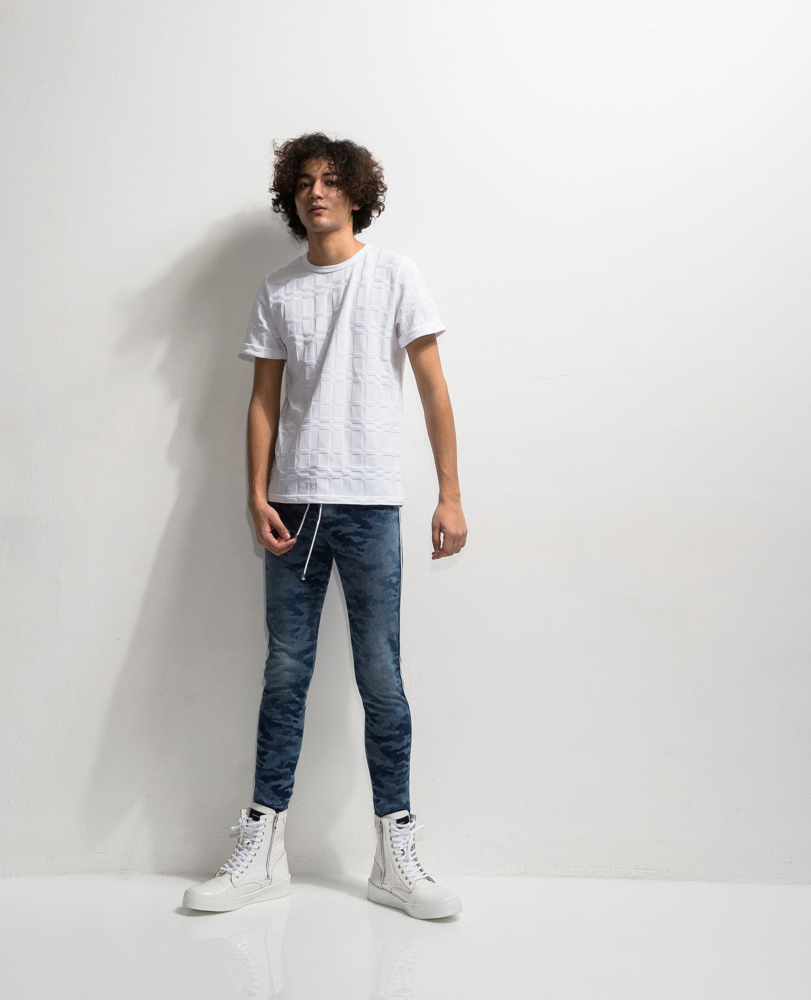 【※期間限定販売※】 LYNX ROLL UP TEE / RC20-T-006 / Tシャツ