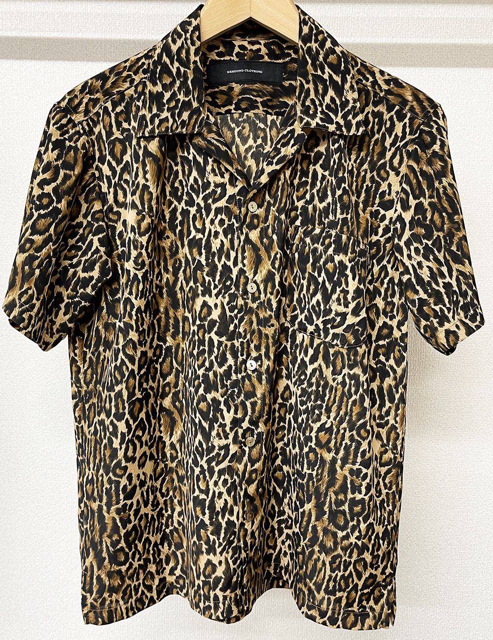 【※期間限定販売※】 LEOPARD SHIRT / RC20-SH-002 / レオパード半袖シャツ