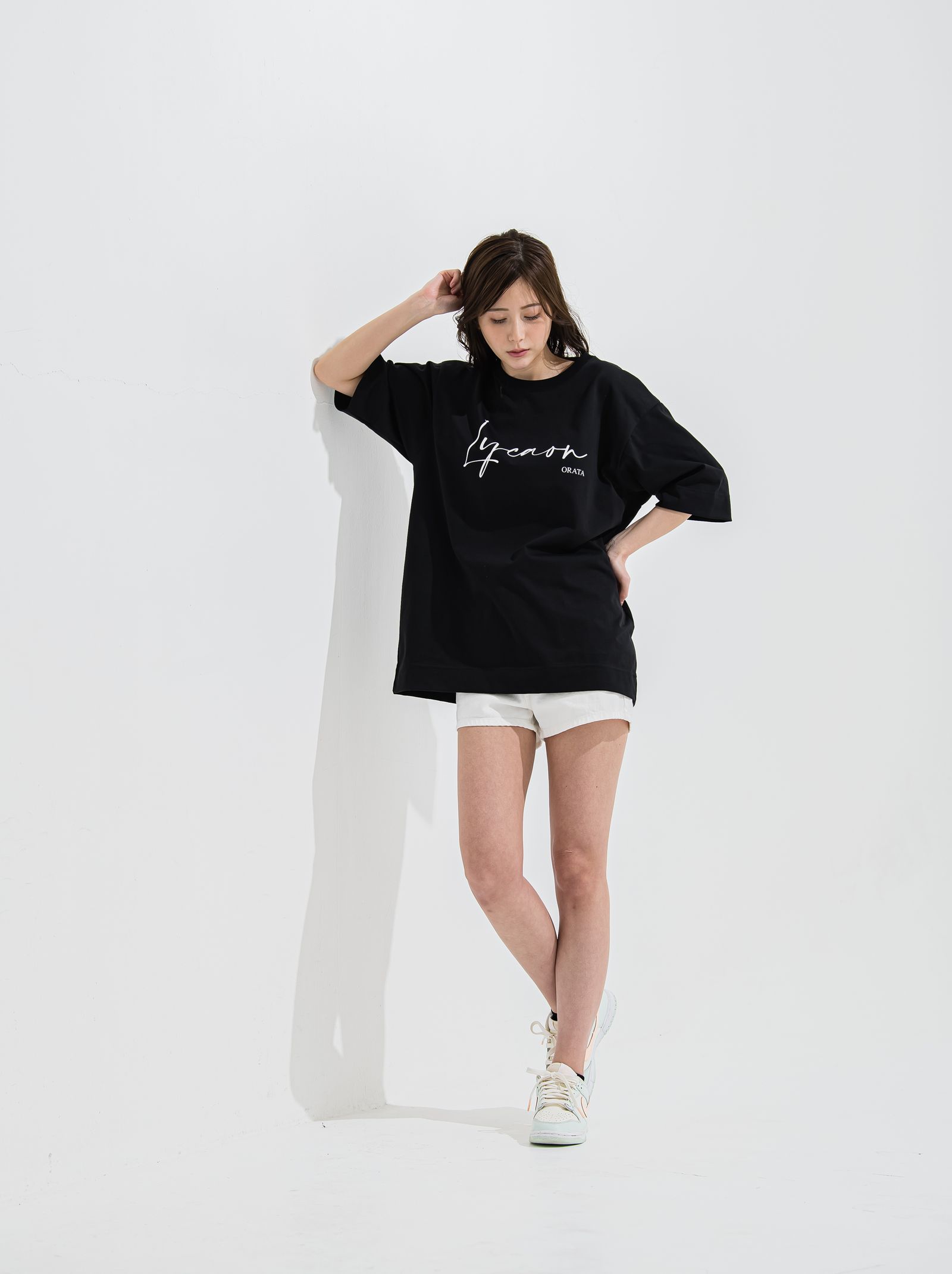 LYCAON CREW T / OR2-T-002 / プリントTシャツ / ブラック (6月中旬入荷予定)