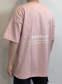 BACK ICON ROGO LOOSE TEE / RC27-T-001 / バックロゴビッグTシャツ / ピンク※