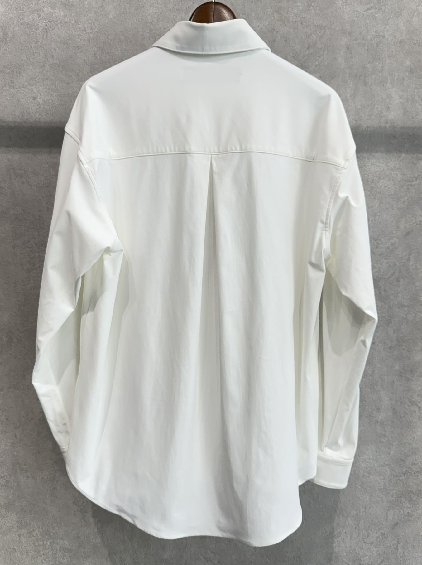 NYLON JACK SHIRTS / RC39-SH-001 / オーバーサイズナイロンシャツ / ホワイト