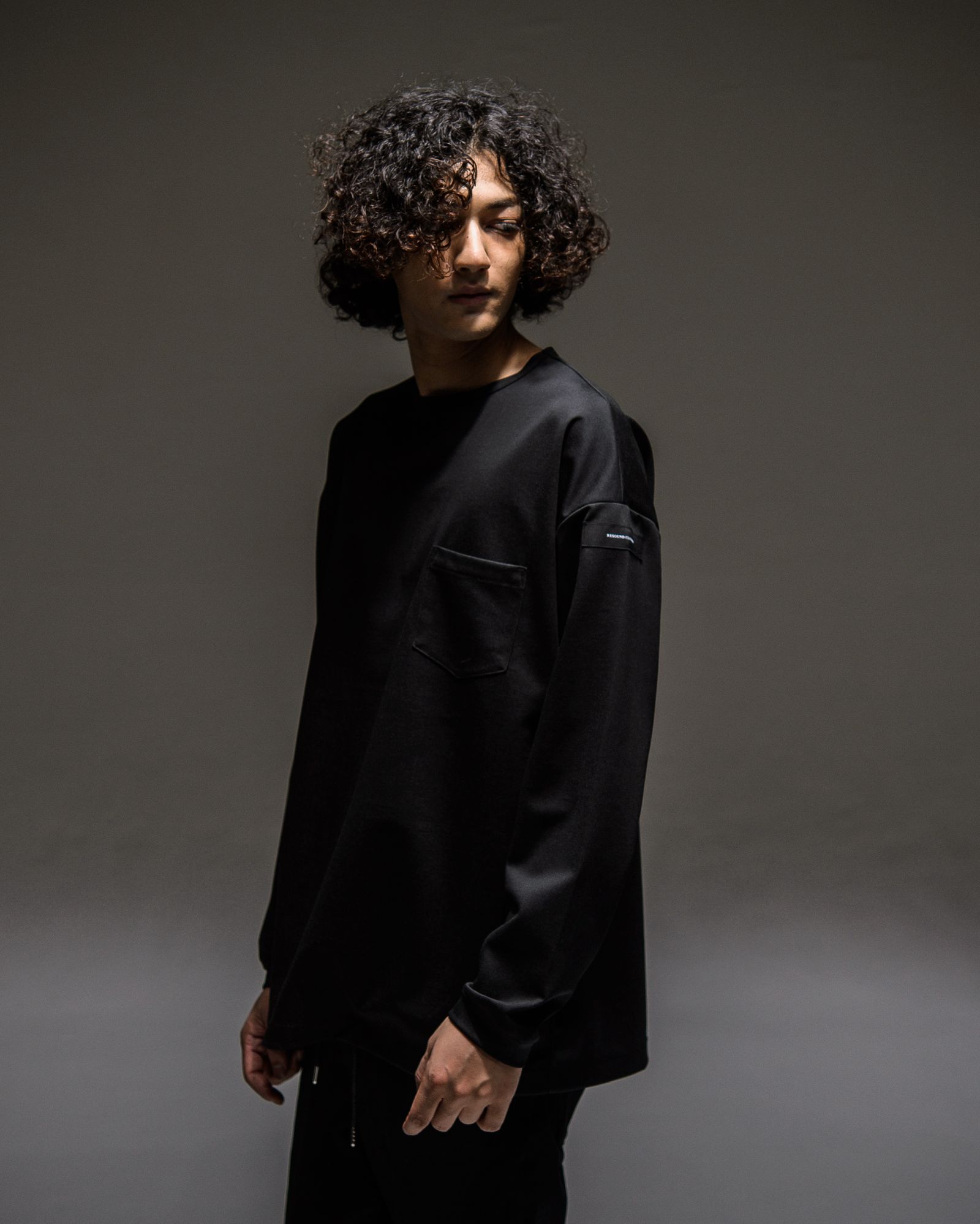 DOUBLE LOOSE POCKET LONG TEE / RC21-T-003 / ロングスリーブTシャツ