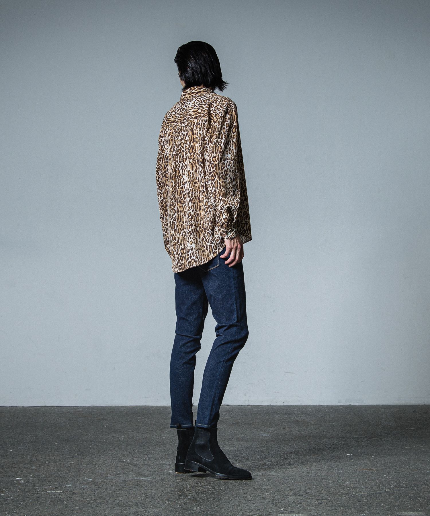 MICK DENIM JERSEY / BASIC-ST-020 / デニムジャージテーパードパンツ / インディゴワンウォッシュ