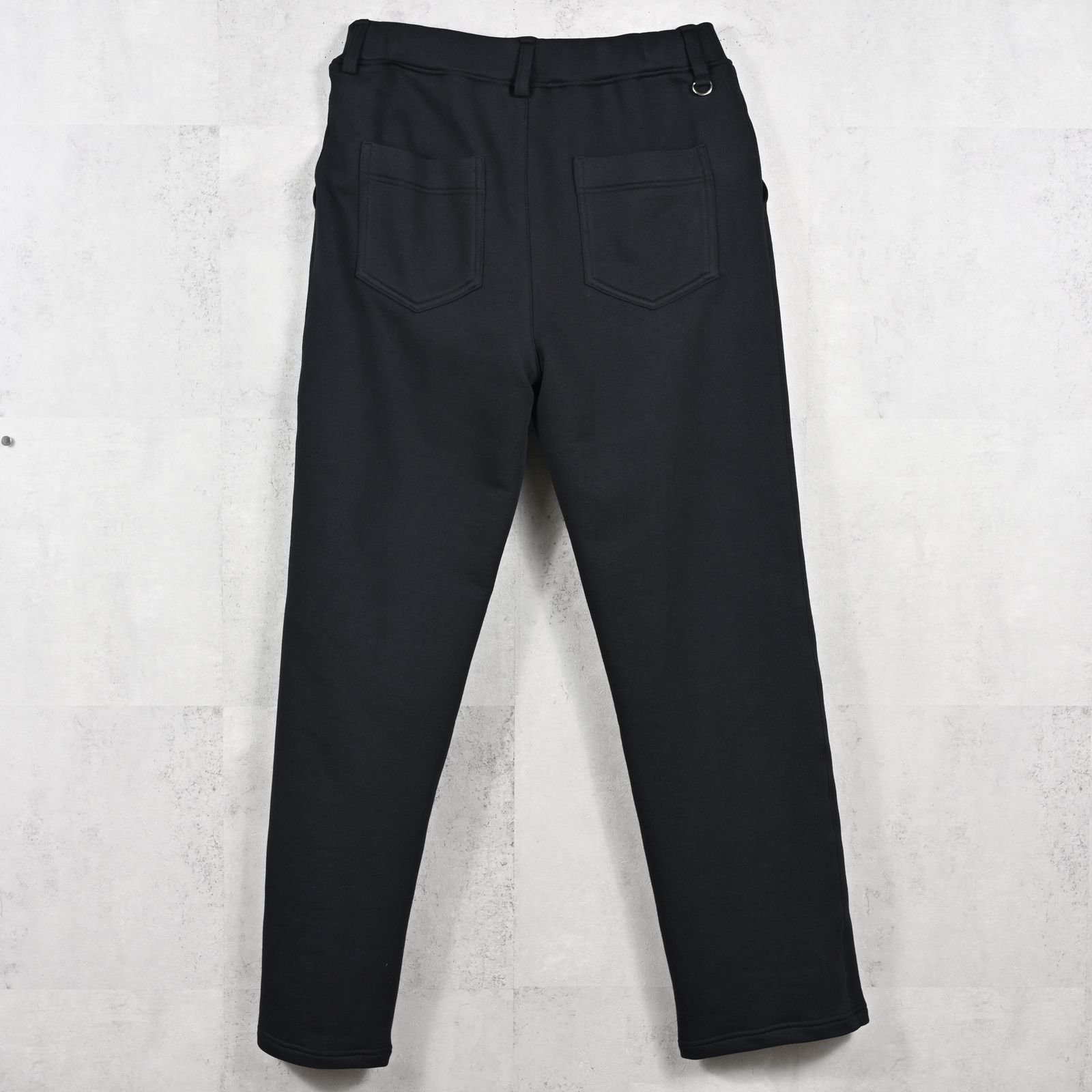 HF URAKE WIDE TUCK PANTS / RC39-ST-016WT / 高機能スウェットワイドタックパンツ / ブラック (1月中旬入荷予定)