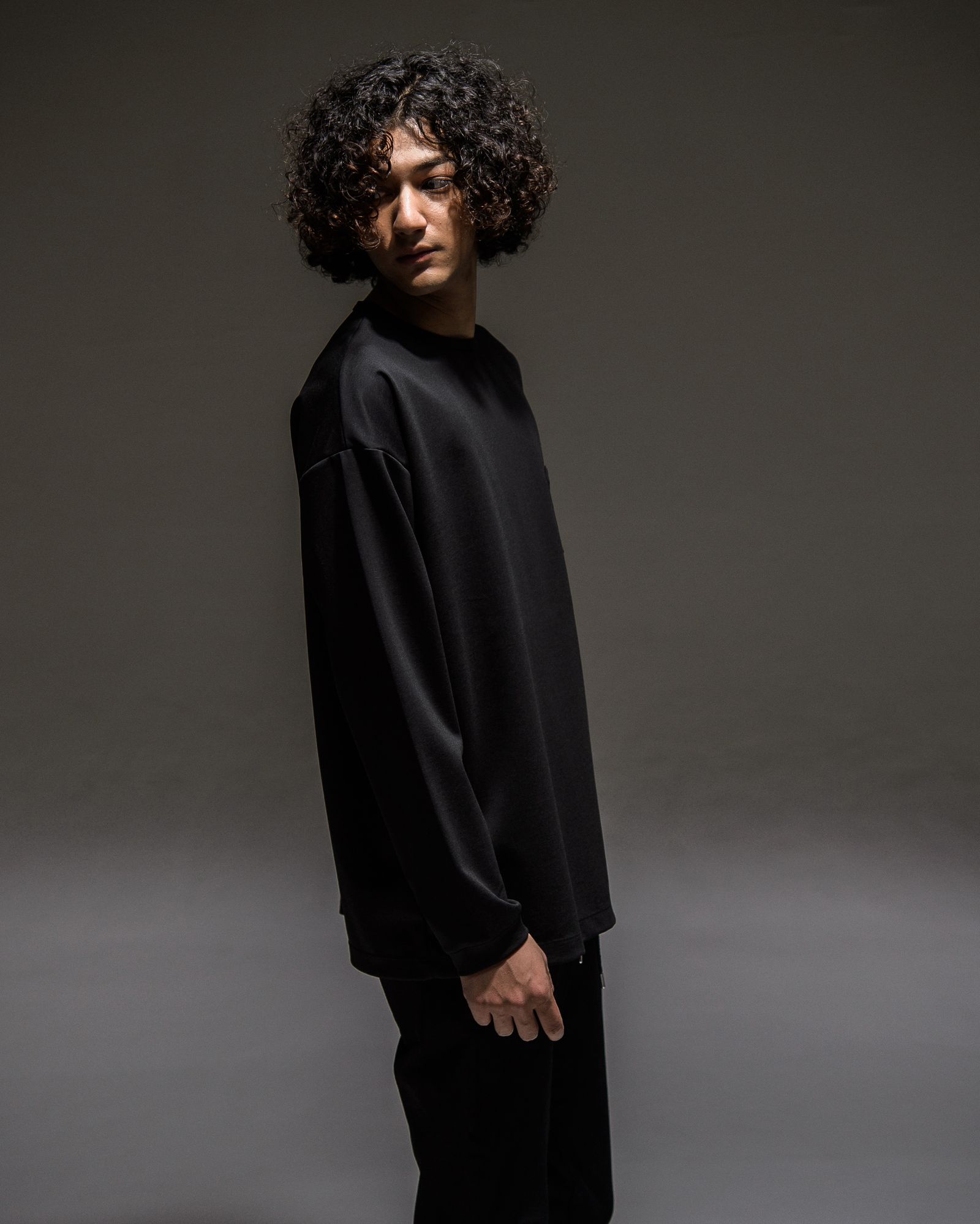 DOUBLE LOOSE POCKET LONG TEE / RC21-T-003 / ロングスリーブTシャツ