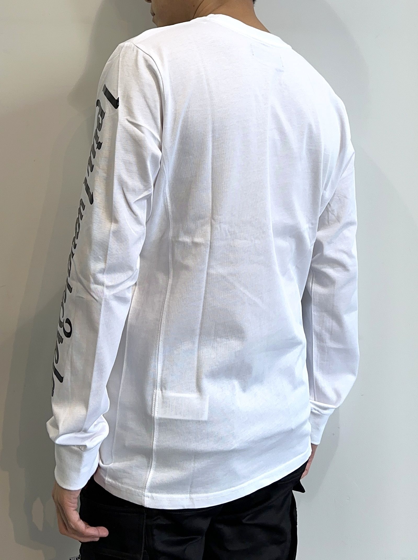 1PIU1UGUALE3 RELAX - スリーブロゴロングTシャツ / ust-23055